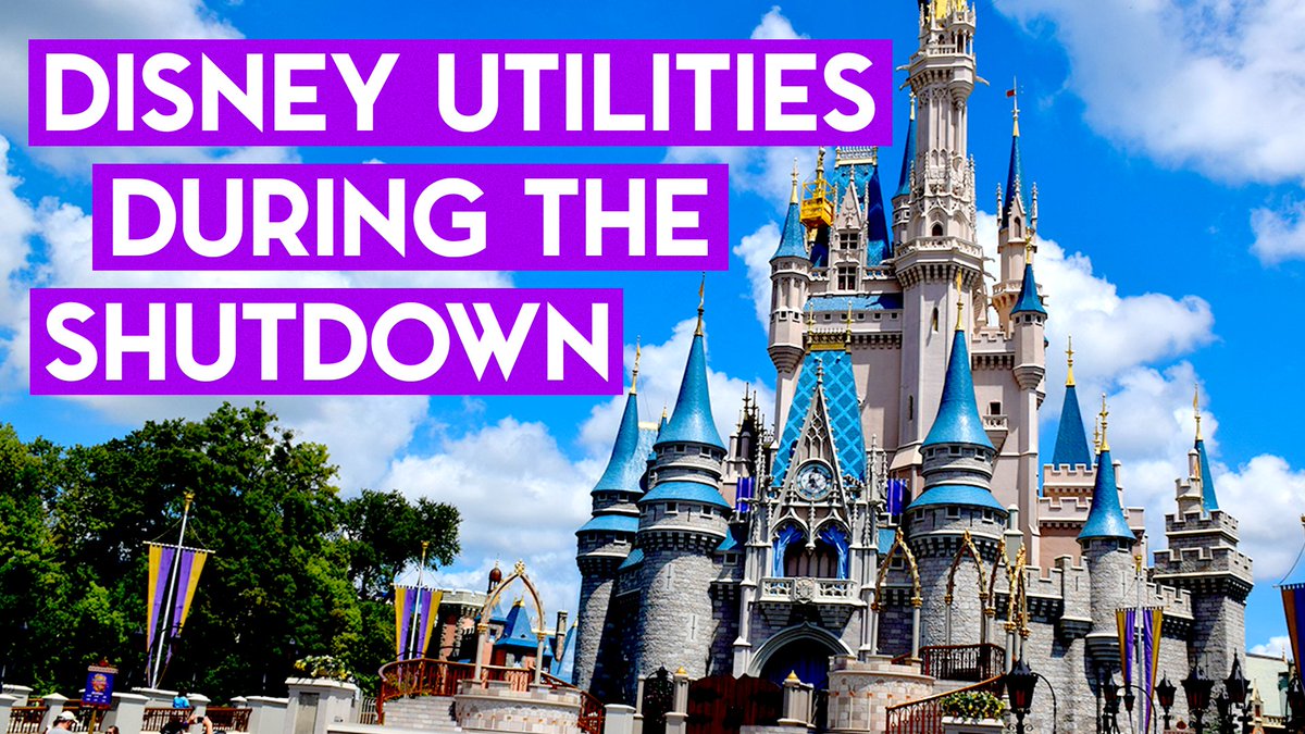 Last year Walt Disney World closed for four months during the pandemic. Today I compare the 2019 and 2020 RCID utility reports to see how 4 months of shutdown impacted Disney's electric use, water use, and garbage creation. youtu.be/E_VLPN-LTao