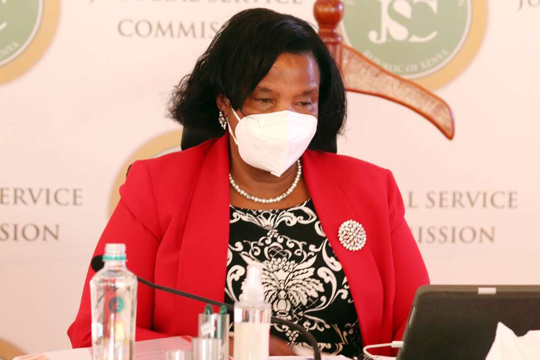 NationBreaking's tweet photo. HIGH COURT stops JSC from discussing CJ appointment after current interviews pending ruling on petition challenging Prof Mugenda’s role as chair. https://t.co/gEhz2Za9OP