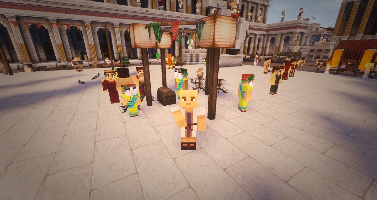 Sumus LIVE! Come visit the server and learn some Latin! I will be in and out of the server all day giving away special treats to folks I meet. See you there!

magistercraft.com/virtual-forum