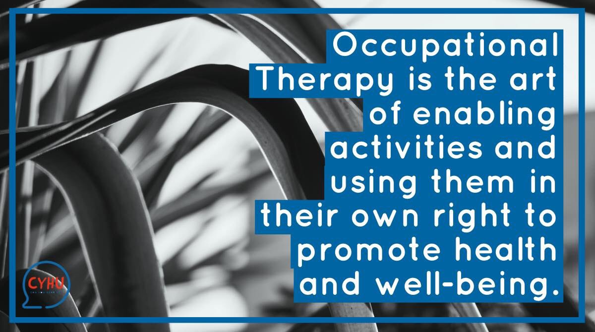 This is so true #OccupationalTherapy #Wellbeing #Independence
