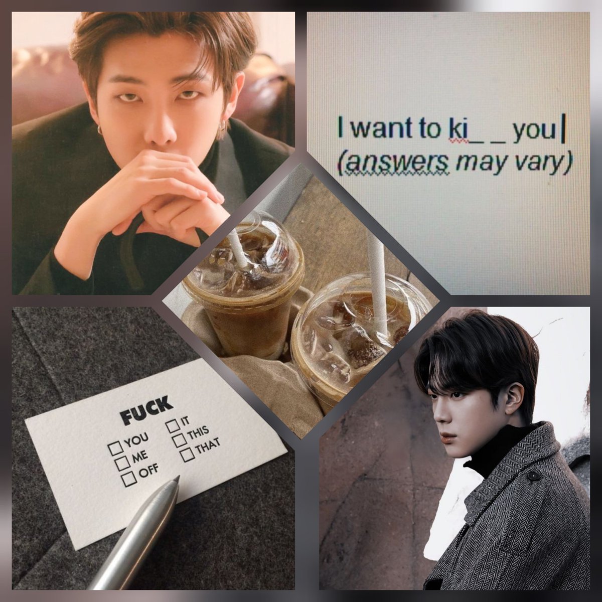 Chapter Six: The Danger Of Falling In Love“Arghh!” Seokjin screamed again sounding really frustrated. “I can’t believe that the first date I’ve been on in 5 years is with Kim Namjoon!” https://archiveofourown.org/works/206...