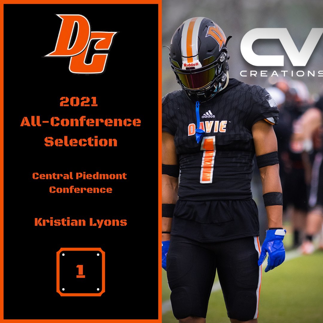 DavieHSFootball's tweet photo. Congratulations to Kristian on his 2021 All-CPC Selection!!! https://t.co/PAw0g06kP0