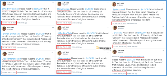 And then there are more ‘concerned individuals’ like Ajit Sahi who put in so much effort to amplify the Report. Sahi is both in Quill Foundation and also in IAMC Advocacy group and have been previously known for publishing series of articles defending SIMI. (11/n)