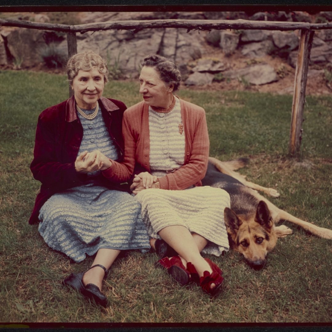 Helen Keller loved animals! April is #NationalPetMonth, and as we post images from the #HelenKellerArchive of some of the 16 pet dogs that Helen treasured during her long life, we invite you to submit pics of your pets! Tell us how your furry friends have enriched your life!