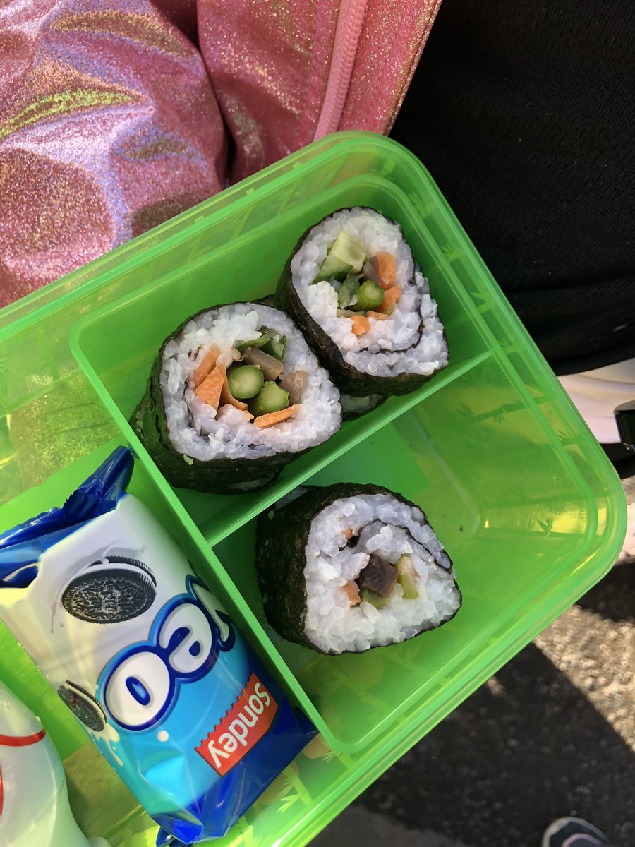 Heard all about Sushi making in <a href="/BonessPublic/">Bo'ness Public PS</a> playground yesterday. Saw it in the lunch box today! #lifeskills #Entrepreneur #lifegoals