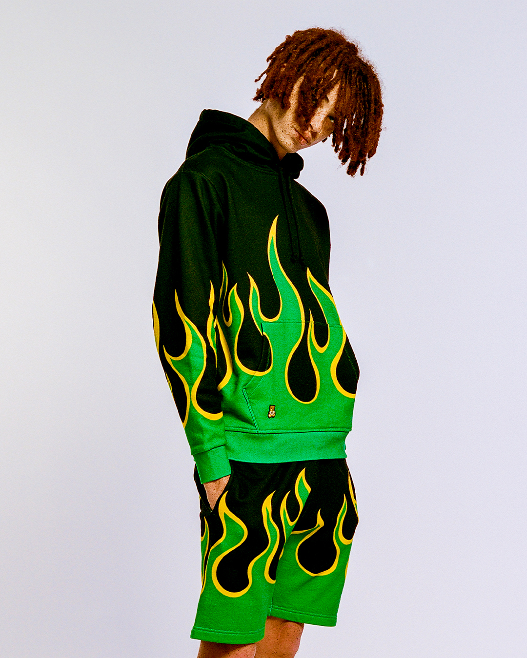 Teddy Fresh Flames Hoodie