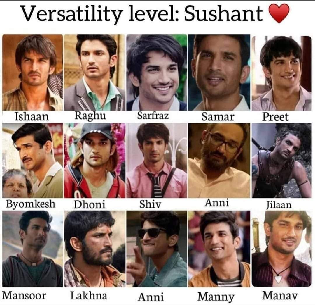 PreetiK2021's tweet photo. Which one is your favorite character reply with HT...
Bollywood Killed Sushant https://t.co/hrLTBBjOQJ