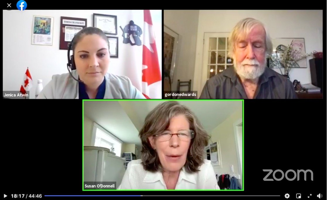 Fredericton MP <a href="/JenicaAtwin/">Jenica Atwin for Fredericton</a>, Dr. Susan O'Donnell from <a href="/UNBFredericton/">UNB Fredericton</a> &amp; Dr. Gordon Edwards, Canadian Coalition for Nuclear Responsibility discuss Canada's #nuclear policy &amp; small modular nuclear reactors. Video of Facebook live event that happened Apr21. facebook.com/GreenPartyofCa…