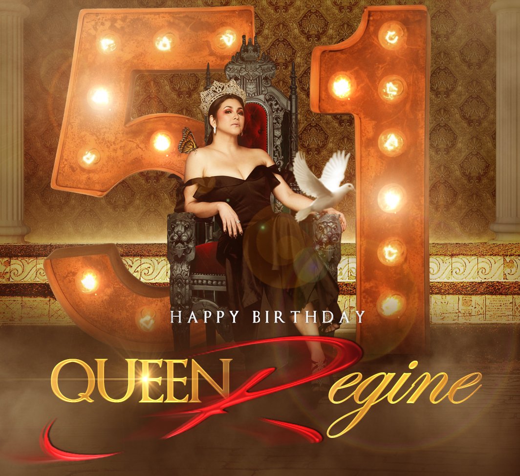 Happy 51st birthday, Queen Regine Velasquez! 