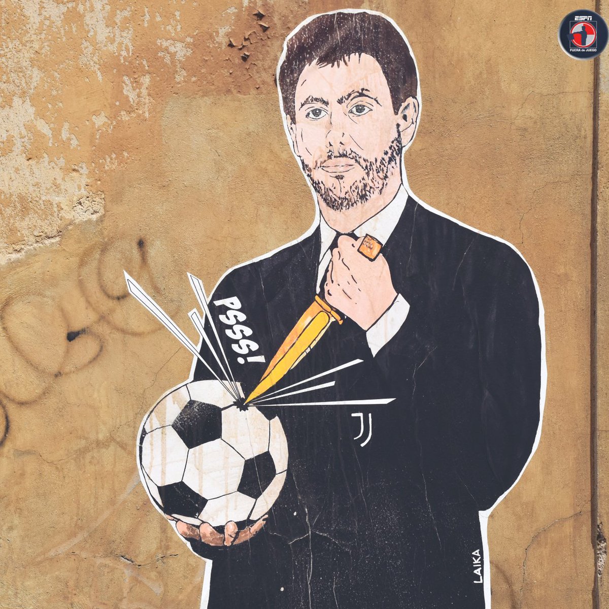 El Mural que le han dedicado a Andrea Agnelli en la calles de Roma tras el escándalo de la #SuperLigaEuropea 📸

bit.ly/35r4kPb