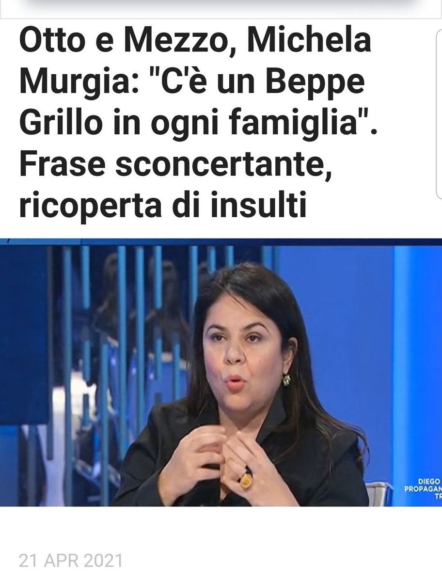 Simona45104788's tweet image. Nella mia no! Spiace per la famiglia della sig.ra #Murgia!