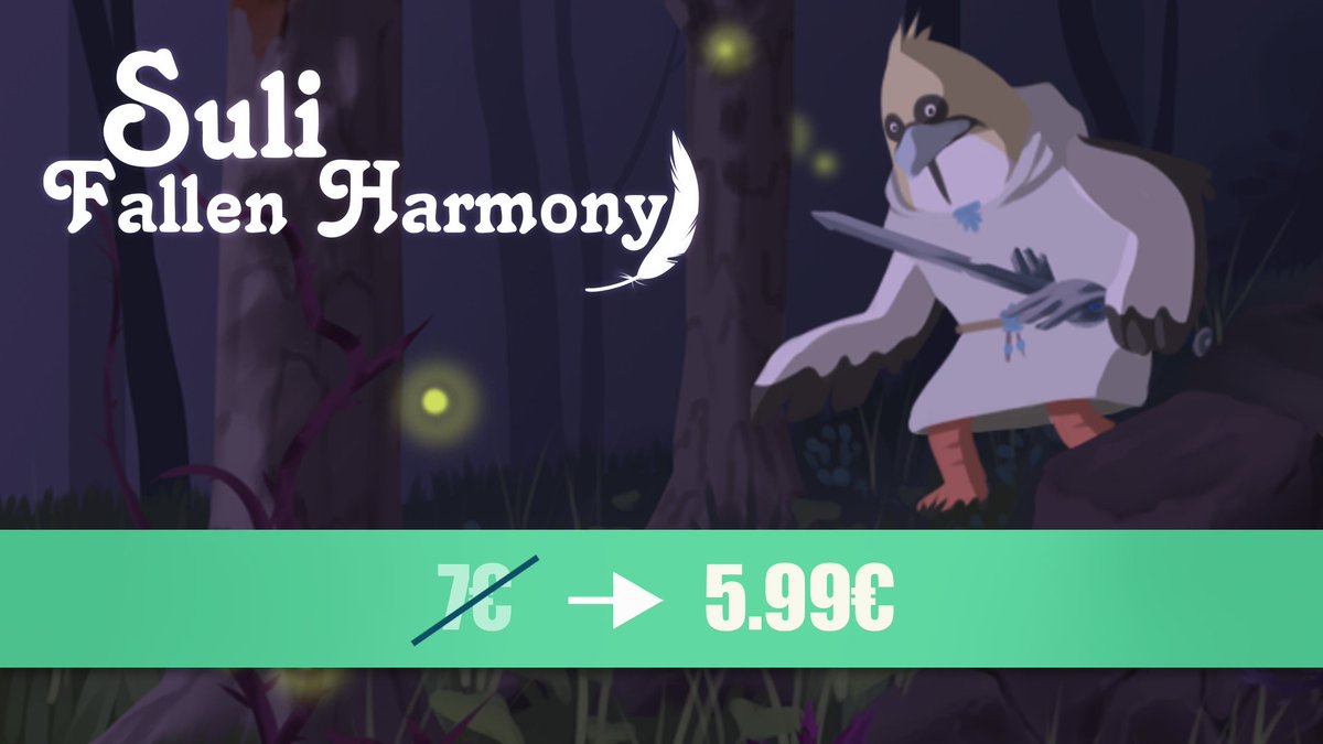 CoutalProd's tweet image. Hello IndieGamers ! What's up ? 😊
It's been a while, but we are coming back to you guys with great news ! Suli's price is now LOWER ! 🥳
Why ? Because people should be able to have fun in these difficult times.
Enjoy and take care ! 🥰
#indiegame #steam #indiegaming #adventure