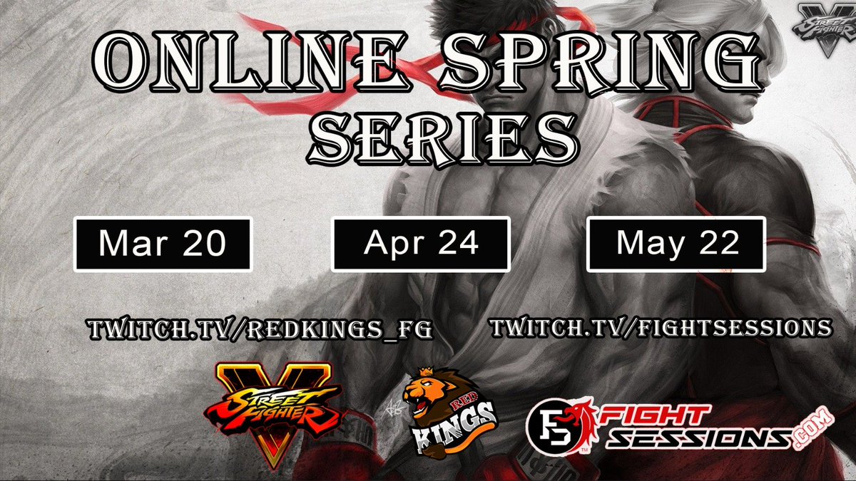 RedKings_FG's tweet photo. 🔴 #SFV 🔴
Este sábado volvemos a tener #OnlineSpringSeries , esta vez comenzará a las 6 pm CET 🔥
💻 https://t.co/KIvDlvAUry
💻 https://t.co/oeRXPaarJs
❗Os esperamos a todos❗
#JustKings 🦁👑 https://t.co/6JaarAZtoc