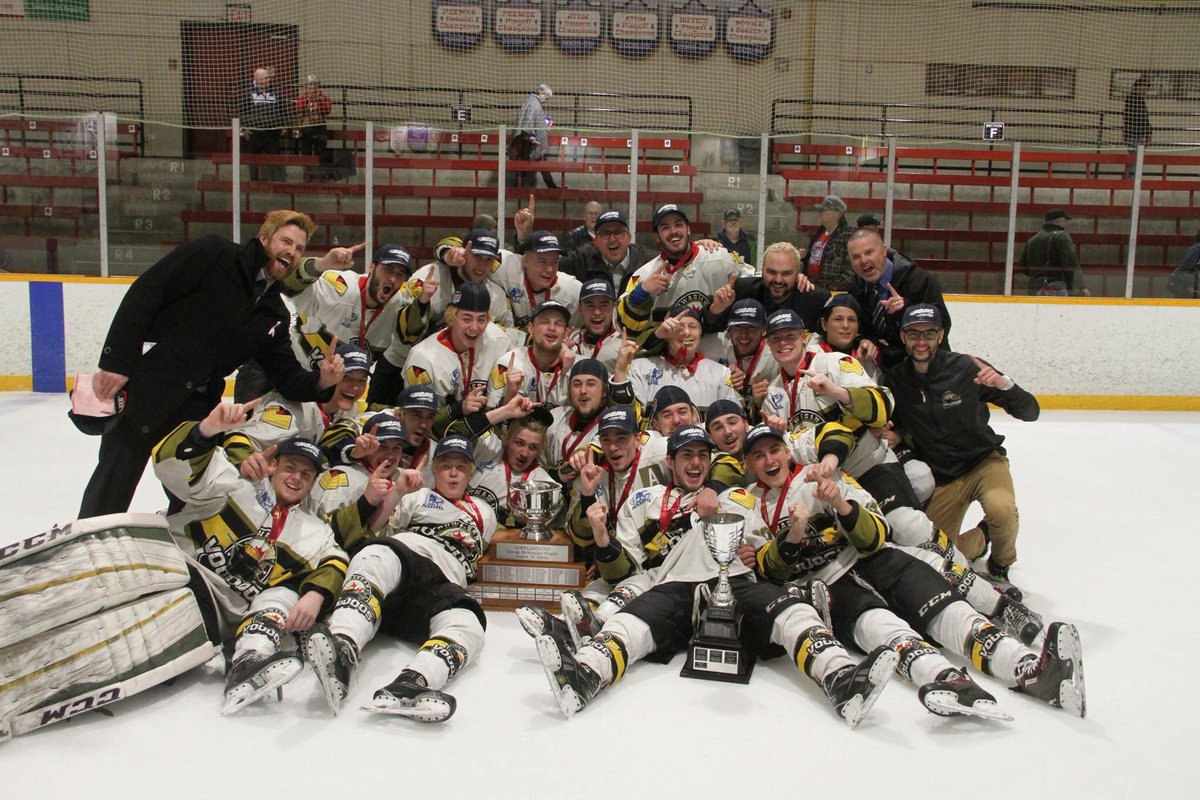 Four years ago today, your Powassan Voodoos were crowned NOJHL Champions! 

#FindAWay