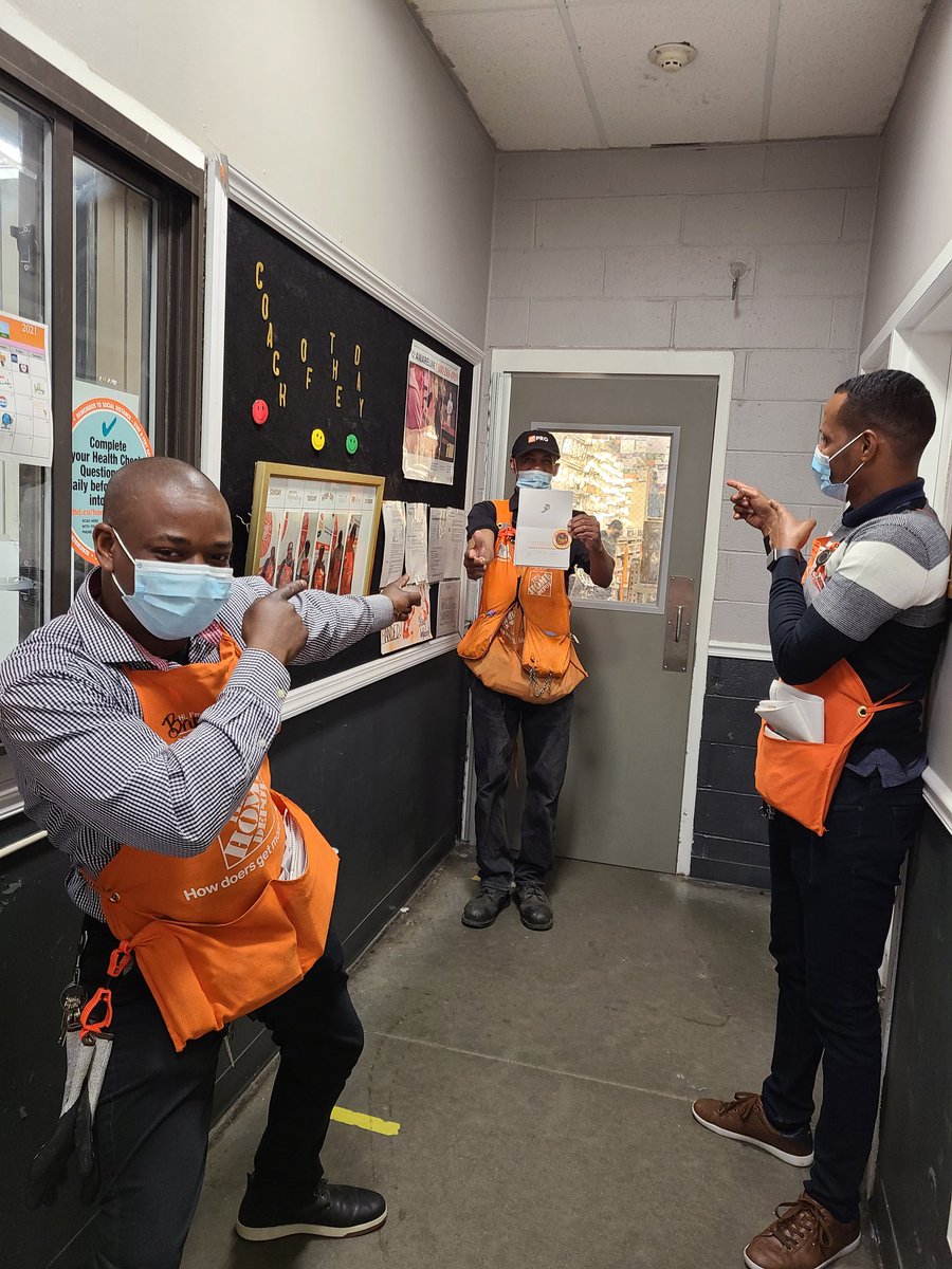 Help us congratulate Mike P., our pro loader, on his 27th year anniversary with Home Depot.