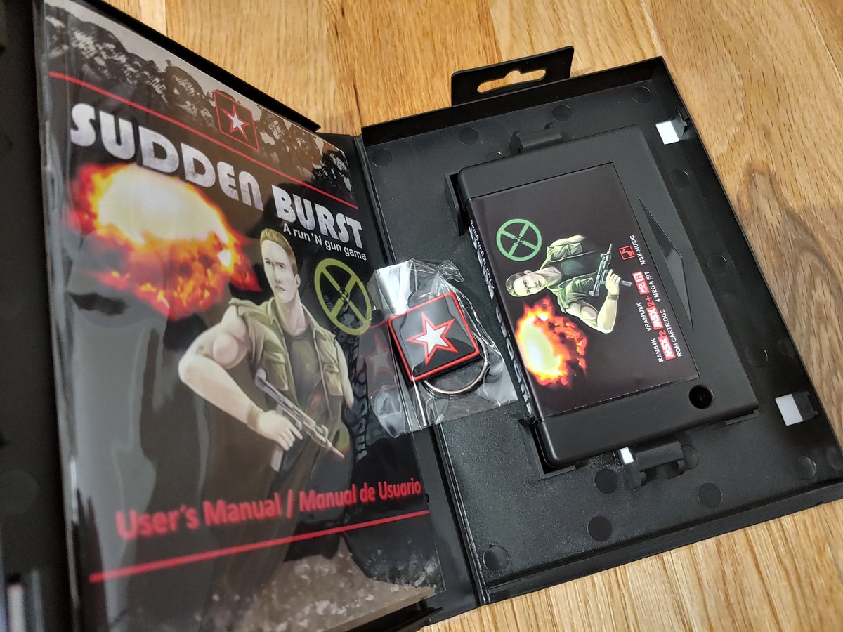 Juegazo.SUDDEN BURST para MSX2: