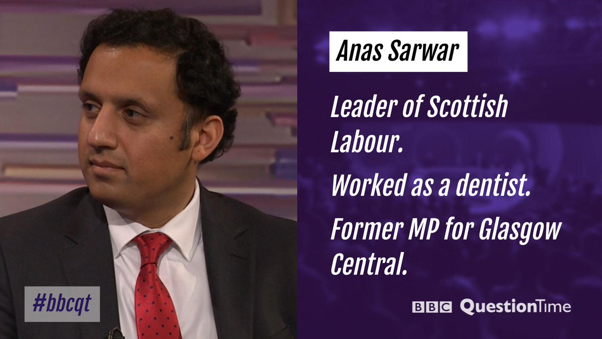 Scottish Labour leader  @AnasSarwar is on the panel tomorrow.  #bbcqt