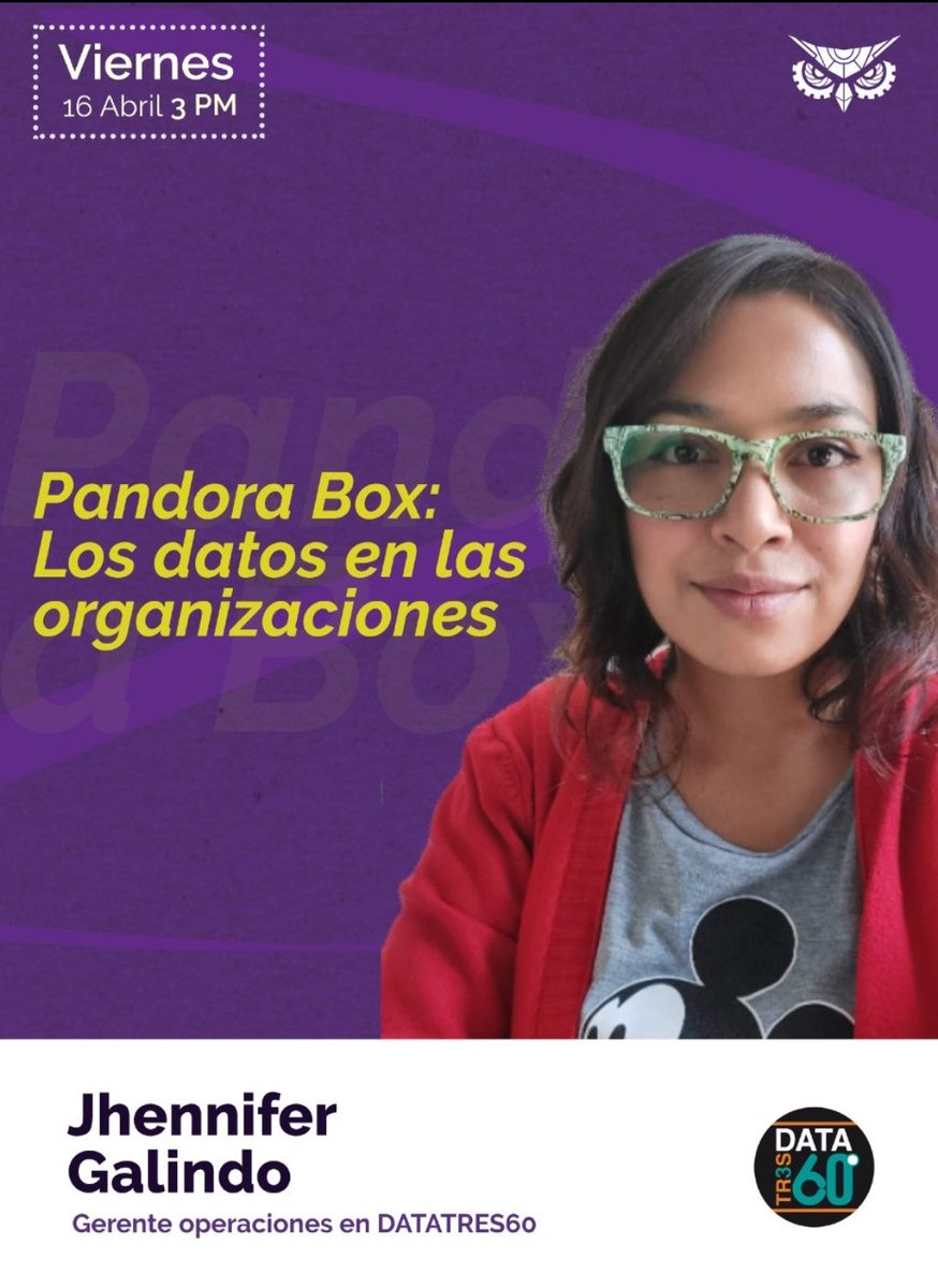 UnalWie's tweet image. ¡¡Te invitamos a nuestra próxima charla organizada especialmente para ti!! Acércate al mundo del análisis de datos.
Te esperamos este Viernes 23 de abril a las 3 pm. Inscríbete en el siguiente formulario:
forms.gle/x5SGEYt3fqZKPw…