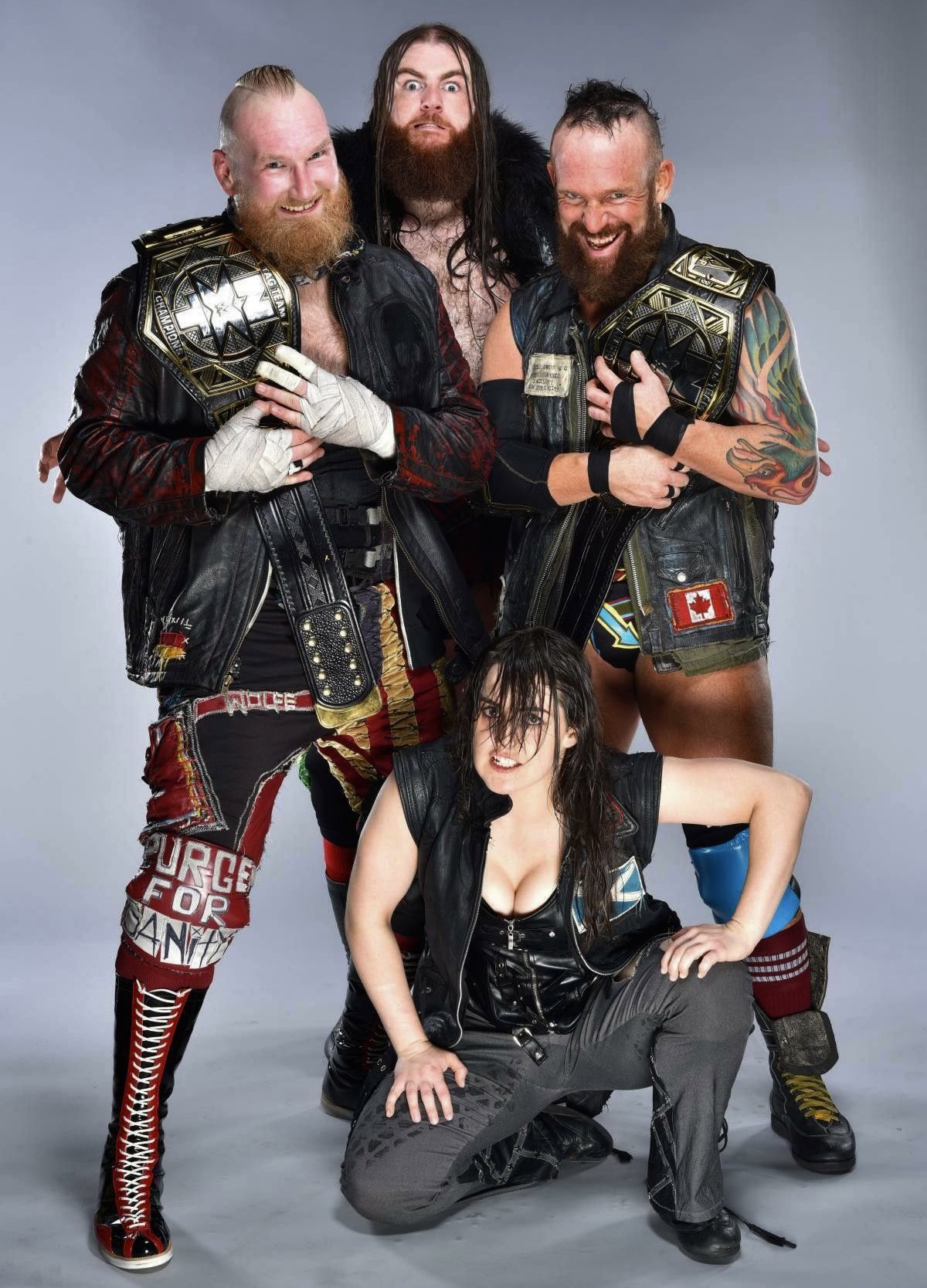 Sanity consisted of Nikki Cross, Alexander Wolfe, Killian Dain, and Eric Young.