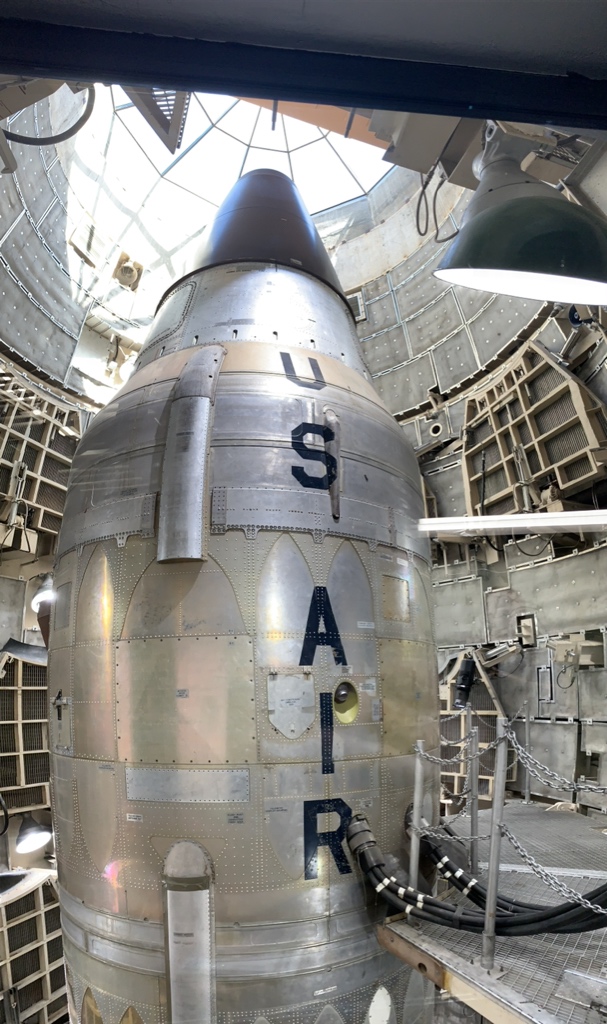 swagitda_'s tweet photo. I can’t talk right now, I’m doing hot nerd shit with a Titan II missile https://t.co/szDkAQFmWf
