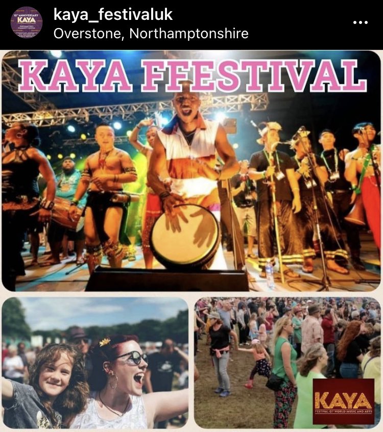 Early bird tickets for @KayaFestivalUK until April 30th! Buy your tickets now! #Northamptonshire #Northants #festival2021 #april #earlybird #musiclovers #ukfestivals #festivaluk #reggae #ska #soul #funk #worldmusic #culture #leeperry #terryhall #djs

eventbrite.co.uk/e/kaya-festiva…