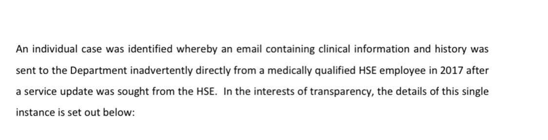 FWIW, that “internal review” confirms circumstances which constitute serious data breach.