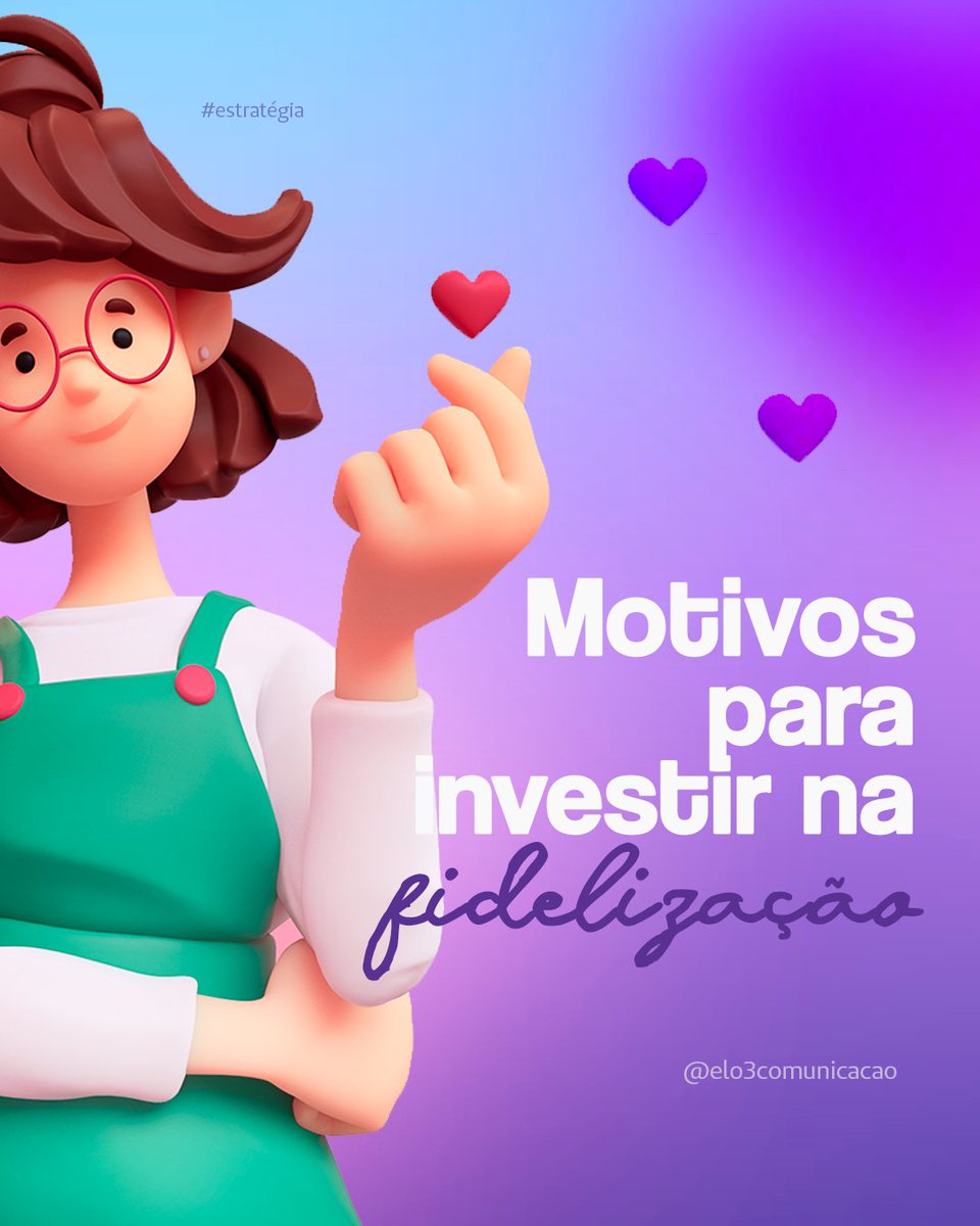 Elo3Comunicacao's tweet photo. Investir na fidelização de clientes é tão importante quanto alcançar novos clientes. 

✅Negócios contínuos
✅Cross selling
✅Marketing boca a boca
✅Mais economia e maior receita.
#dicamkt #mkt #marketing #neuromkt #mktdigital #digital #socialmidia #empresas https://t.co/flLW7Lp3bb
