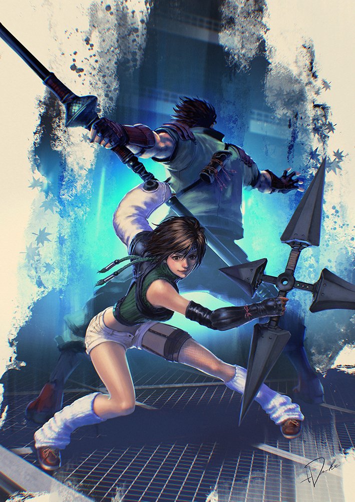 Ff7リメイク ユフィ ソノン Ff7remake Yuffie Amp Sonon Ff7r Ff7r Intergrade