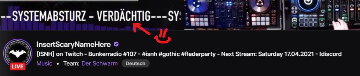 Da chillt man nichtsahnend zur Musik einer Online Party und hört plötzlich <a href="/system_absturz/">Systemabsturz</a> ... Verdächtig! <a href="/Flederpost/">InsertScaryNameHere</a> Hör ich jetzt öfter.