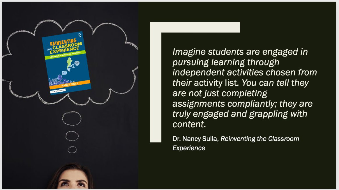 IDECorp's tweet photo. Intrigued? Check out "Reinventing the Classroom Experience" by @nsulla
https://t.co/jgg44fvfvS
#BookPD #TeacherBooks #LeadUpChat #education #edchat #educhat #pbl #Pblchat #authenticlearning https://t.co/H7Xk4TFc7V