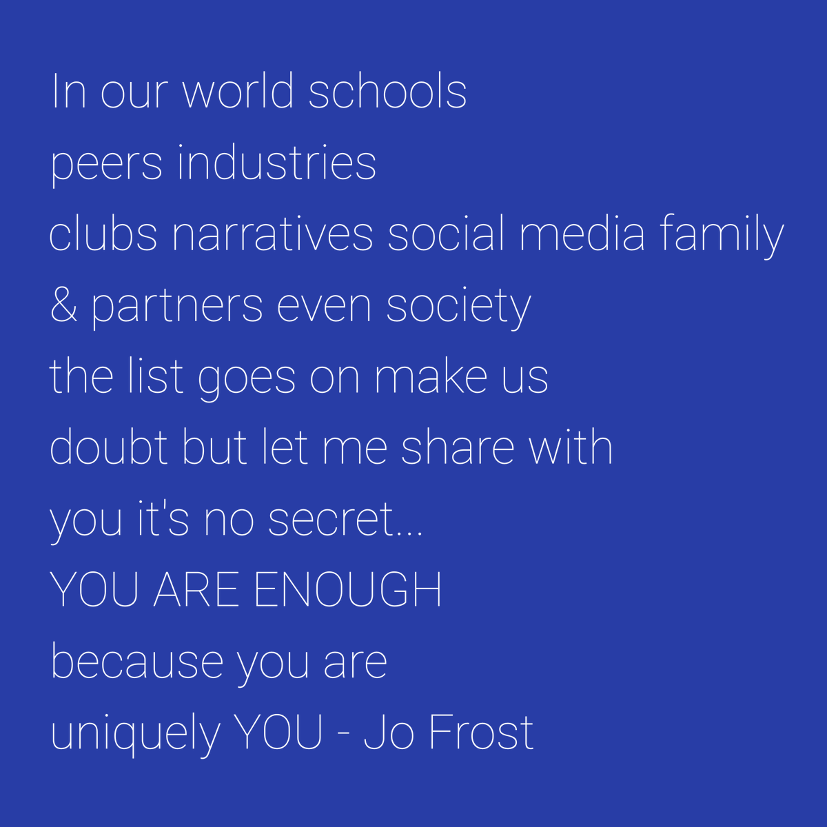 Jo_Frost's tweet photo. I'm done with the 'just incase' you need posts.
You NEED to know this below and retweet to someone you know NEEDS to know too! 
#helpingothersshine ⭐ https://t.co/u1R8E2ThDA