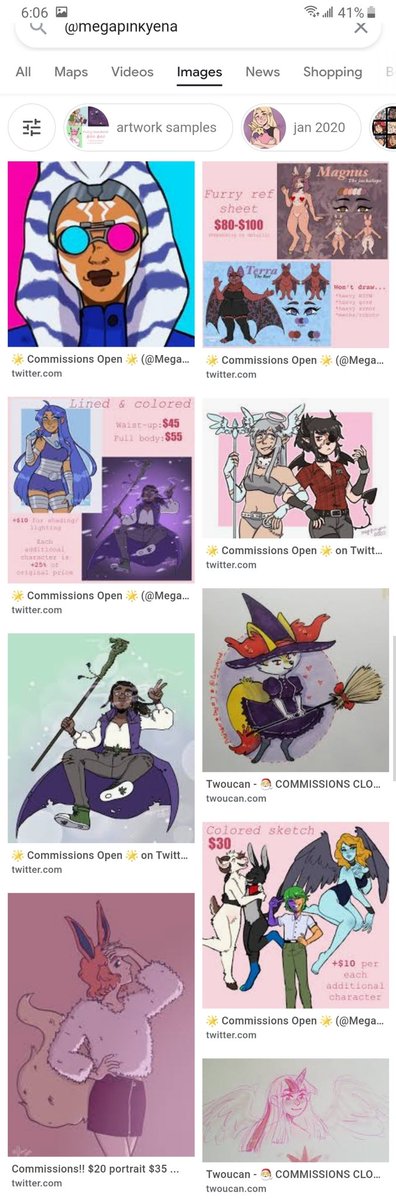 Most of this makes sense cuz it's mostly within the last year but there's some VERY OLD traditional drawings that come up ? google, explain pls https://t.co/mPZqTAdHcW 