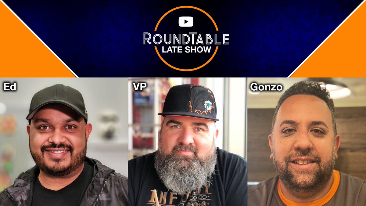 ViapreeProject's tweet image. 🚨New Late Night Show Coming!🚨 Join Ed, VP &amp;amp; Gonzo for their First Late Night Show together called Round Table! This show will have Unique Topics, A lot of Laughs &amp;amp; Special Guests. First show will air Monday, April 26th at 9:30pm ET on the Viapree Project Channel.