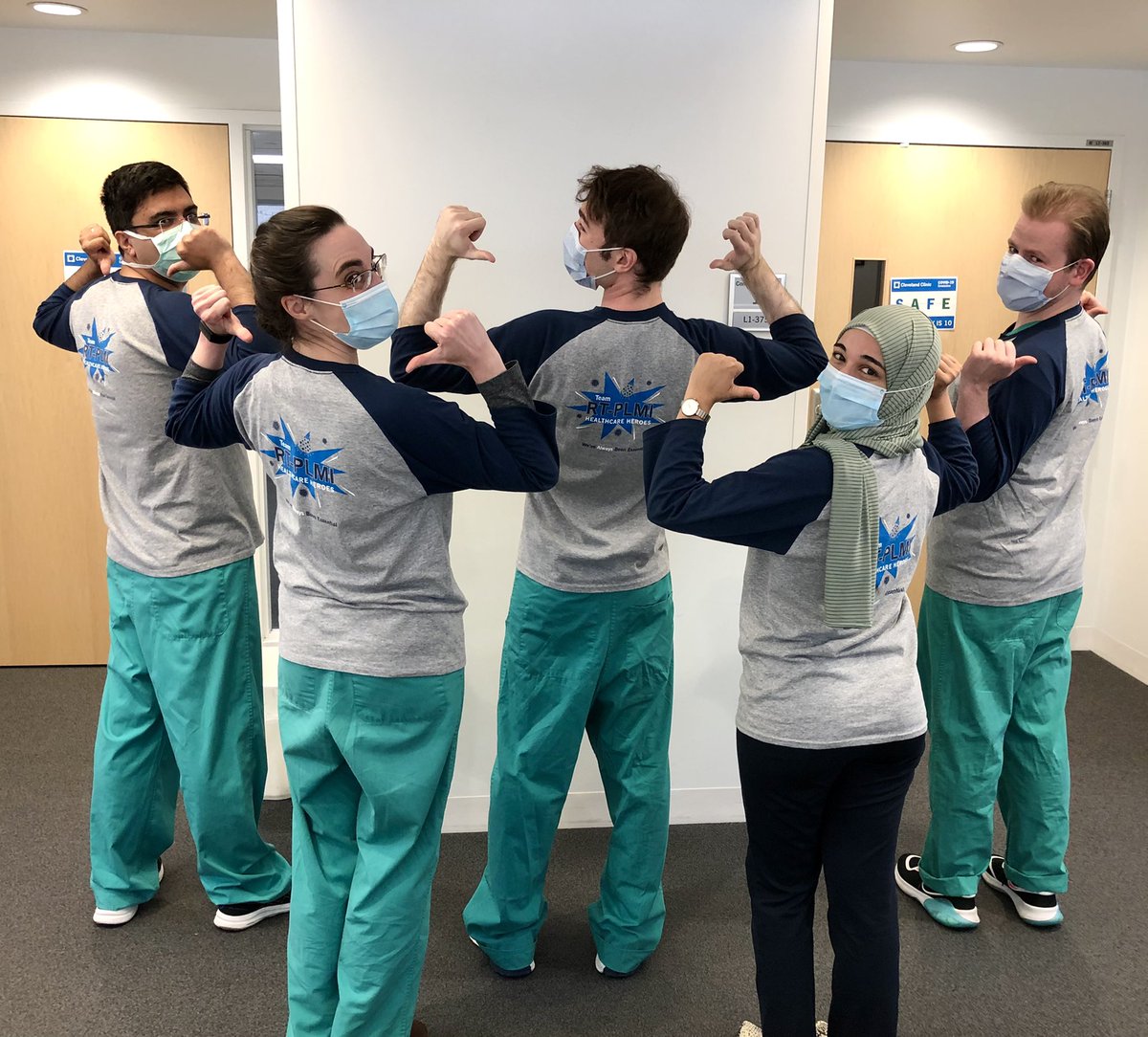 EricaSavageMD1's tweet image. “The Outliers” RT-PLMI Path Cup Team showing their #LabWeek2021 pride! 🙂🔬🧬🦠🧪🧫                     @sm_ashour @roshanpath @PeterMannion7 @FrozenSections @KateKeiling @JasmineShen11 @CCFPathRes @CLEClinicLabs