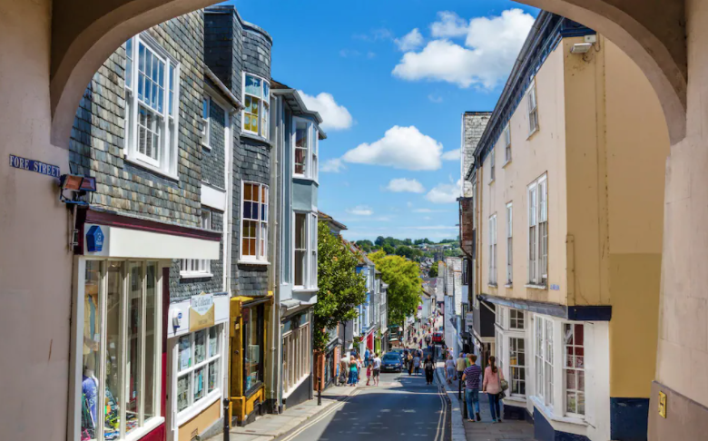 Totnes, DevonAverage house price: £296,583Totnes has a vibrant community, with a lot of independent shops along the high street“This is the dream and I pinch myself every time we walk down to the creek"