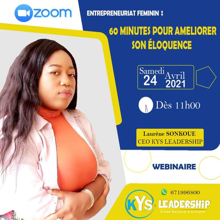 KysLeadership's tweet photo. THÈME : << 𝟔𝟎 𝐌𝐈𝐍𝐔𝐓𝐄𝐒 𝐏𝐎𝐔𝐑 𝐀𝐌É𝐋𝐈𝐎𝐑𝐄𝐑 𝐒𝐎𝐍 É𝐋𝐎𝐐𝐔𝐄𝐍𝐂𝐄 >>😎
Vous rêvez de persuader et percuter chaque fois que vous prendrez la parole devant en public ? Alors voici l'occasion ultime d'apprendre quelques secrets de la prise de parole en public. https://t.co/GNmwwa2ILl