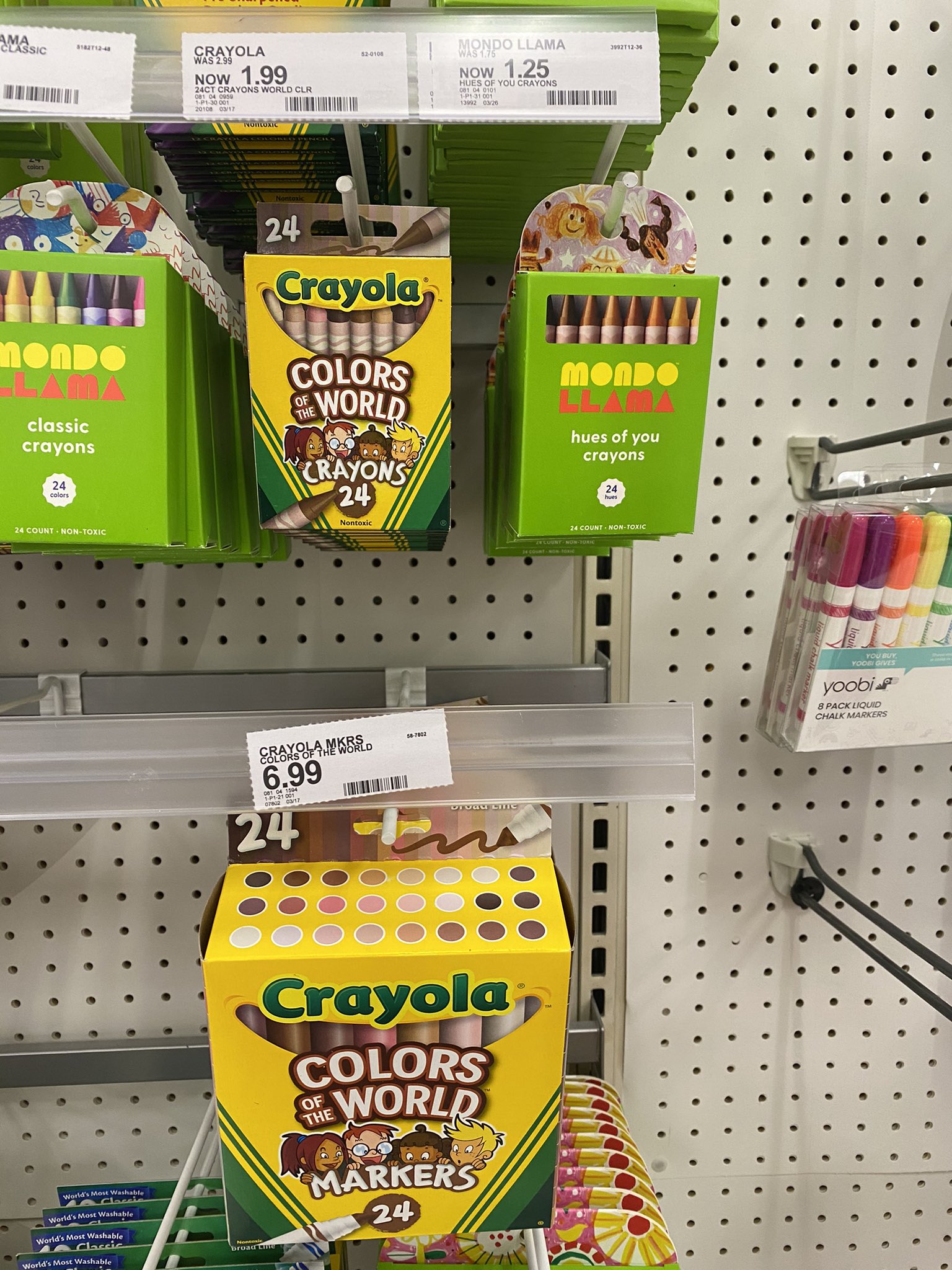 Crayola 24 Jumbo Crayons : Target