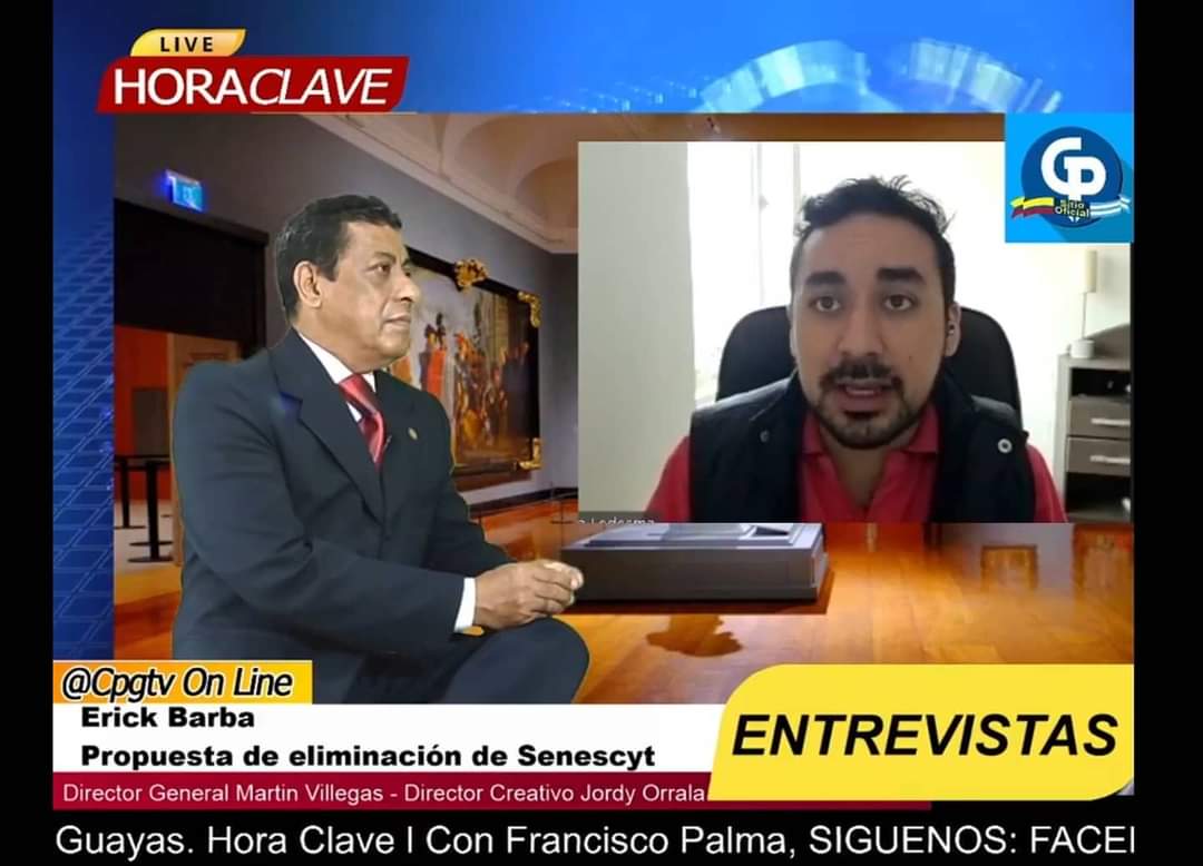 FEUE NACIONAL (@feueec) on Twitter photo Colegio de periodistas del Guayas
Programa Hora Clave con Francisco Palma
Invitado: <a href="/BarbaErik/">Erik Barba</a>, Presidente FEUE.
Tema: Propuesta de eliminación de Senescyt Colegio de periodistas del Guayas
Programa Hora Clave con Francisco Palma
Invitado: <a href="/BarbaErik/">Erik Barba</a>, Presidente FEUE.
Tema: Propuesta de eliminación de Senescyt