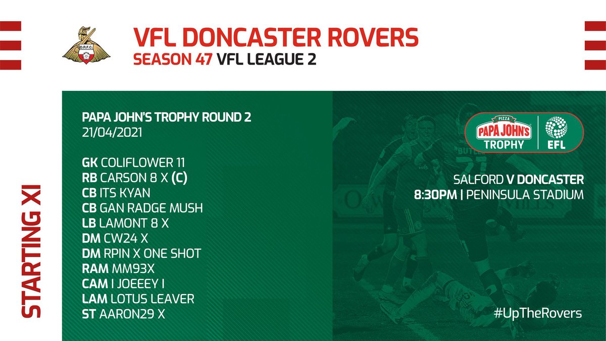 Mid season break is over, we are back! We are under the lights this evening away at Salford in the cup, before we return to the league this weekend🏆🔴⚪️ #UpTheRovers <a href="/TheVFL_/">VFL</a> @VFL_EFLNEWS
