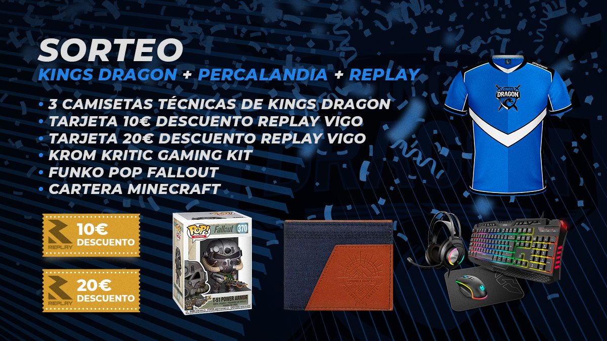 #Sorteo
Vamos a hacer un Súper Sorteo por nuestro primer cumpleaños con la colaboración de <a href="/percalandia_/">Percalandia</a>  y Replay.

Participar es sencillo!
- Síguenos en nuestras redes!
- Dadle retweet

El 21 de mayo será el último día para participar! No perdáis la oportunidad!
#DragonPower