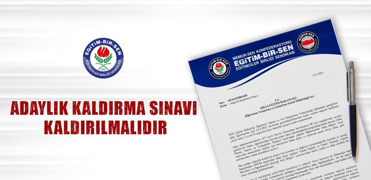 ZiyaHocaAKS Kaldırılsın
Adaylık sınavı kaldırılsın..
<a href="/_aliyalcin_/">Ali YALÇIN</a>

<a href="/ziyaselcuk/">Ziya Selçuk</a> 
<a href="/adnanboyaci/">Adnan BOYACI</a>