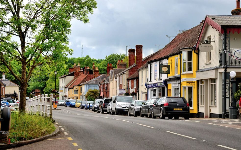 Stockbridge, HampshireAverage house price: £562,158 Nestled between Salisbury and the south coast, this small town has speciality food stores, gourmet delis and boutiques. “People come from miles around to visit one of the oldest butchers in the area”