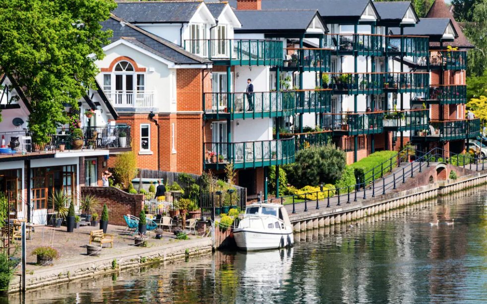 Maidenhead, Berkshire Average house price: £502,628Maidenhead is on the Thames and in touching distance of the Chilterns. When Crossrail arrives the service will take 19 minutes to Paddington.“The draw is countryside living and good schools"