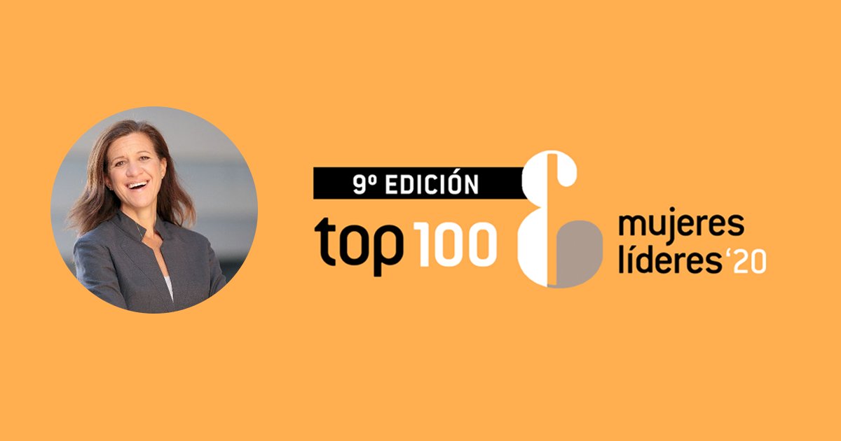 Felicidades a nuestra directora general de cliente y generación baja en carbono @MaviZingoni por ser una de <a href="/LasTop100/">backup</a>, ranking impulsado por <a href="/mujeresycia/">MujeresyCia</a>, cuyo objetivo es visibilizar el talento femenino para construir una sociedad basada en la igualdad. ¡Enhorabuena a todas!