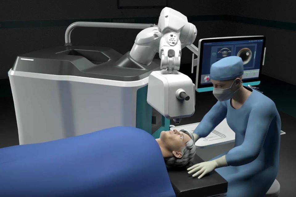 [Attractivité] Ça prend forme du côté du Ginkgo rue de la Montat ! Le bâtiment accueillera le futur siège de la pépite française KERANOVA qui réinvente la chirurgie ophtalmique avec son laser robotisé. Saint-Étienne attire des investisseurs. 📷 Cimaise Architectes #SaintEtienne