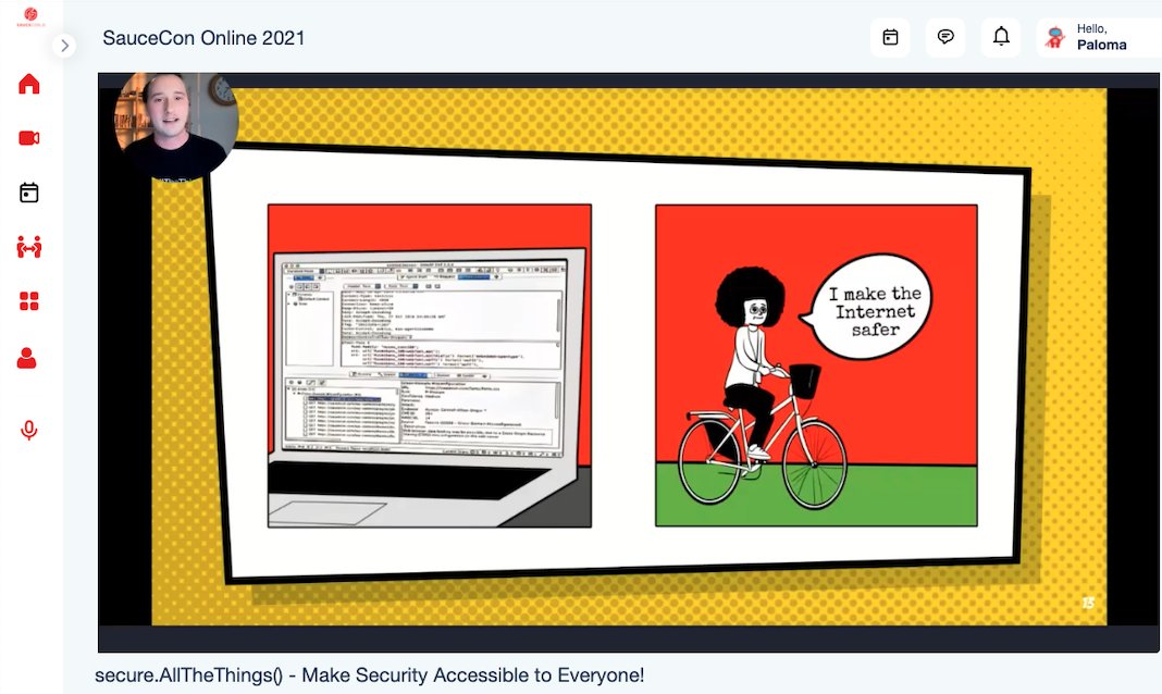 pcultural's tweet photo. Such an amazing presentation from @bromann & Justin Dolly at #SauceCon ! Yeahhh let's make Internet safer <3 #SecureAllTheThings https://t.co/8WNytA5p85