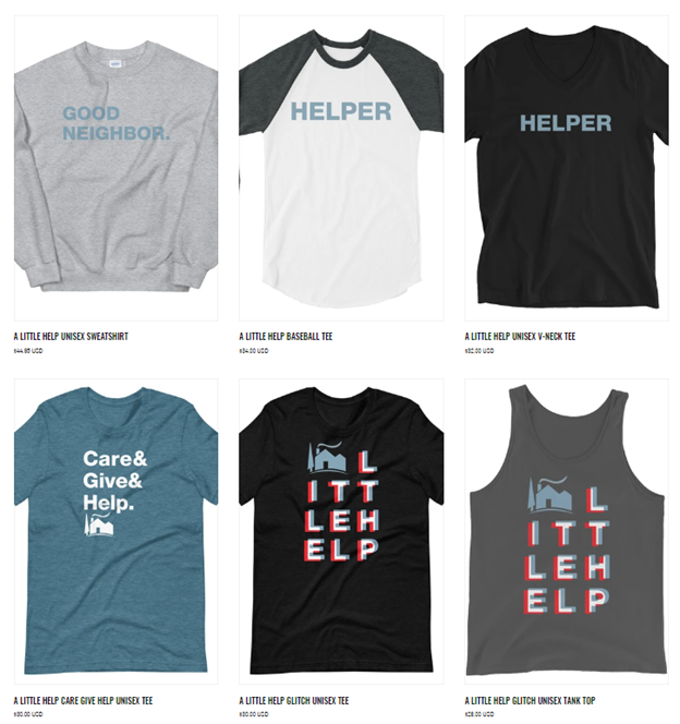 ALittleHelpCO's tweet photo. NEW STYLES! We've added styles and have a youth option. Check out the collection and get some new merch! Thank you, @6thclothingco!
 
https://t.co/AGnTKn1Zpx

#repthe6th #givemore #onetribe #alittlehelp #help #neighbor #neighborshelpingneighbors #instagood #socialgood #giveback https://t.co/qrFYR8HsLR