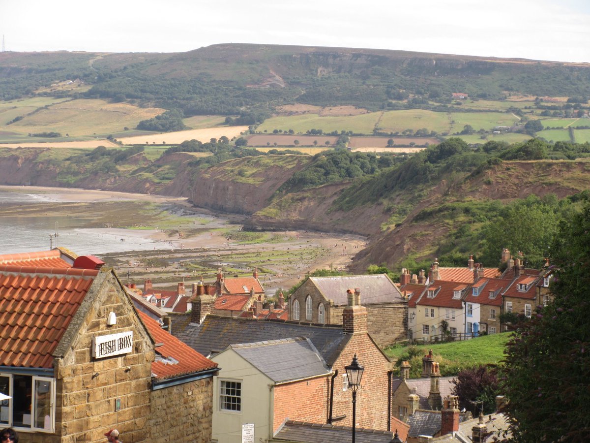  #AprilA2ZChallengeA return to place names for a few more letters! These were taken in 2018.R is for Robin Hood’s Bay in North  #Yorkshire.