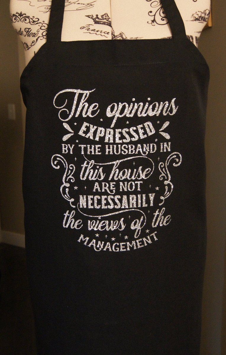 henryscrafts's tweet photo. Excited to share the latest addition to my #etsy shop: Aprons for women/ Funny Apron for women / The Opinions Expressed By The Husband In This House Are Not The Views Of The Management, mom gifts https://t.co/3q1DmiQ3fB #black #polyester #apronsforwomen #funnyaprons #c https://t.co/sj48Li0pgr