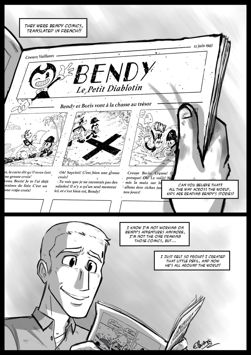 Elwensa Bendy Le Petit Diablotin Part 2 2 And No I Will Not Translate It It S Part Of The Fun Also I Have Things To Say About That Magazine In Page